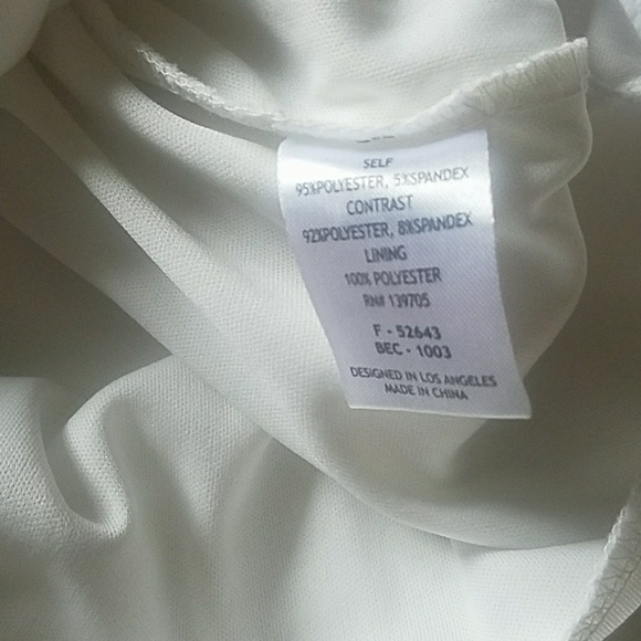 Ivory Strapless Dress, Peplum Style - Picture 2 of 2